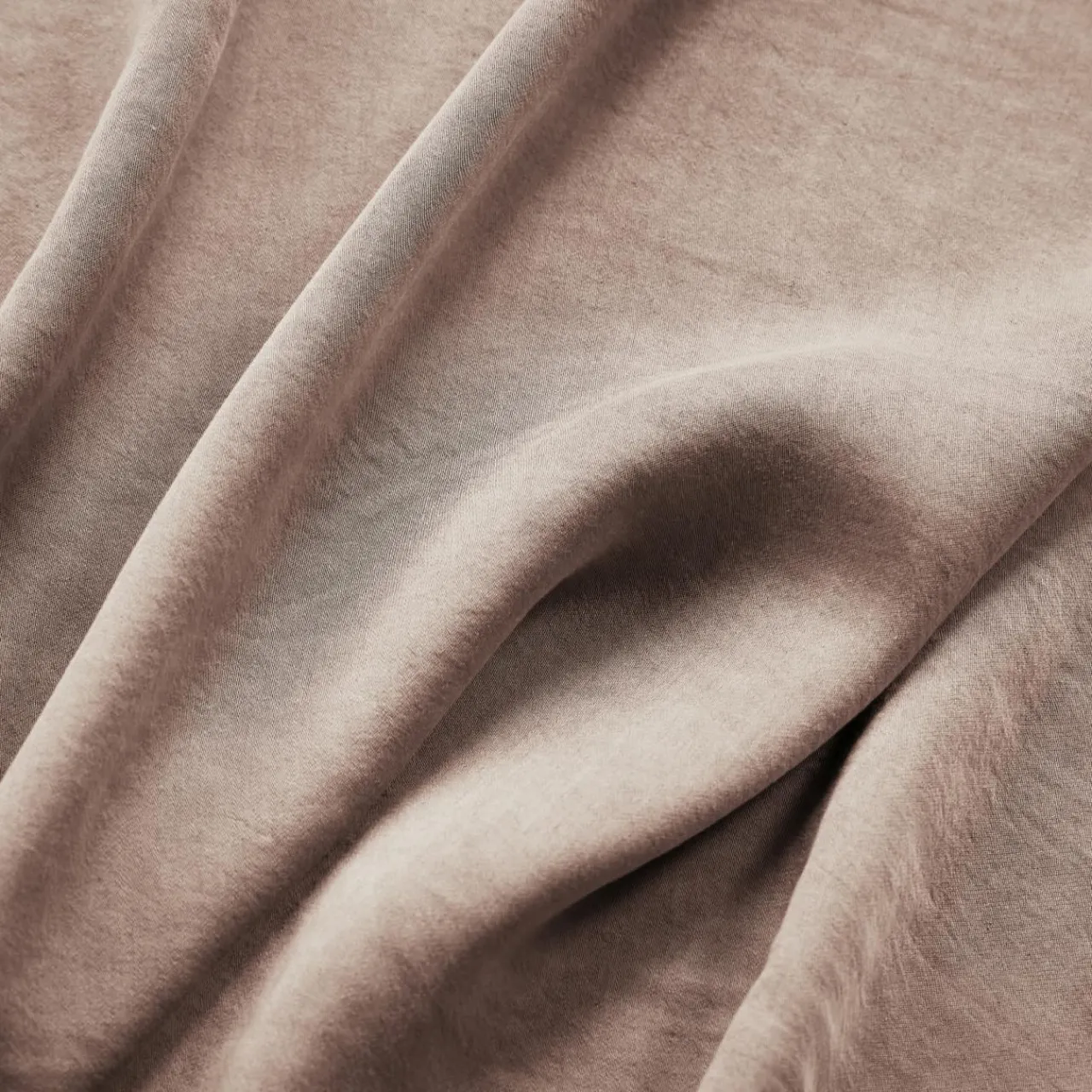 Parure De Lit|Housse De Couette|EMINZA Housse de couette lyocell Tencel™ lavé (240 x 220 cm) Olivia blush Rose