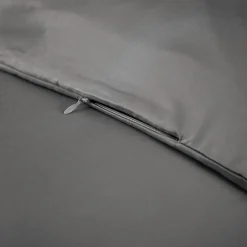 Housse De Couette|EMINZA Housse de couette satin de bambou (240 x 220 cm) Sienna granit Gris