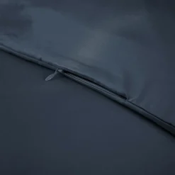 Housse De Couette|EMINZA Housse de couette satin de bambou (240 x 220 cm) Sienna Bleu nuit