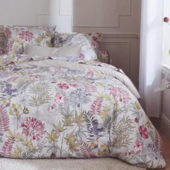 Housse De Couette|TRADILINGE Housse de couette satin de coton (200 x 200 cm) Anaïs Multicolore