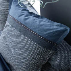 Housse De Couette|TRADILINGE Housse de couette satin de coton (260 x 240 cm) Enzo e Bleu