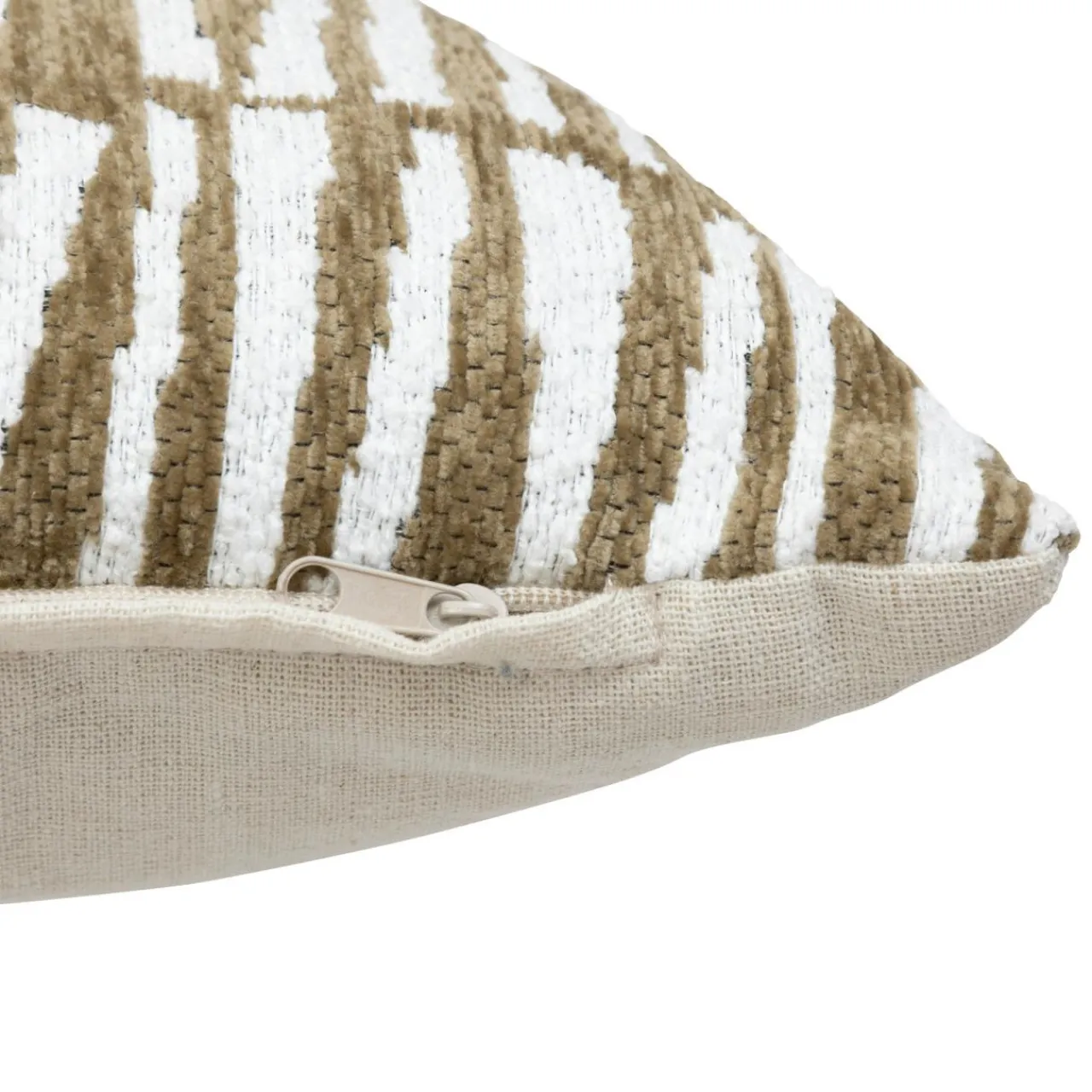 Coussin Et Housse|Atmosphera, cru017dateur d'intu017drieur Housse de coussin carrée (40 x 40 cm) Jeni Vert kaki