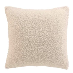 Coussin Et Housse|douceur d'intu017drieur Housse de coussin carrée (40 x 40 cm) Woolen Ecru