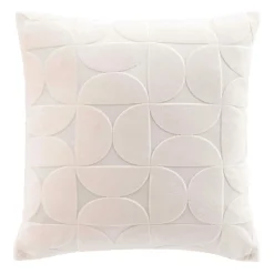 Coussin Et Housse|douceur d'intu017drieur Housse de coussin carrée velours (40 x 40 cm) Curly Ecru