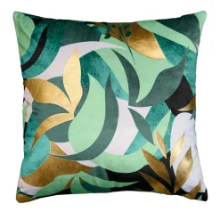 Coussin Et Housse|douceur d'intu017drieur Housse de coussin carrée velours (40 x 40 cm) Boréale Vert