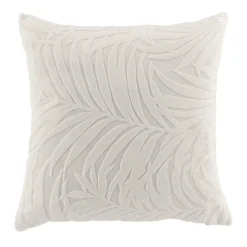 Coussin Et Housse|douceur d'intu017drieur Housse de coussin carrée velours (40 x 40 cm) Natureo Ecru