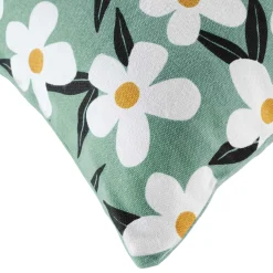 Coussin Et Housse|DOUCEUR D'INTERIEUR Housse de coussin coton (40 x 40 cm) Darcy Vert sauge