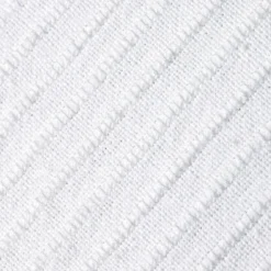 Coussin Et Housse|EMINZA Housse de coussin rectangulaire coton tissé (30 x 50 cm) Léa he Blanc