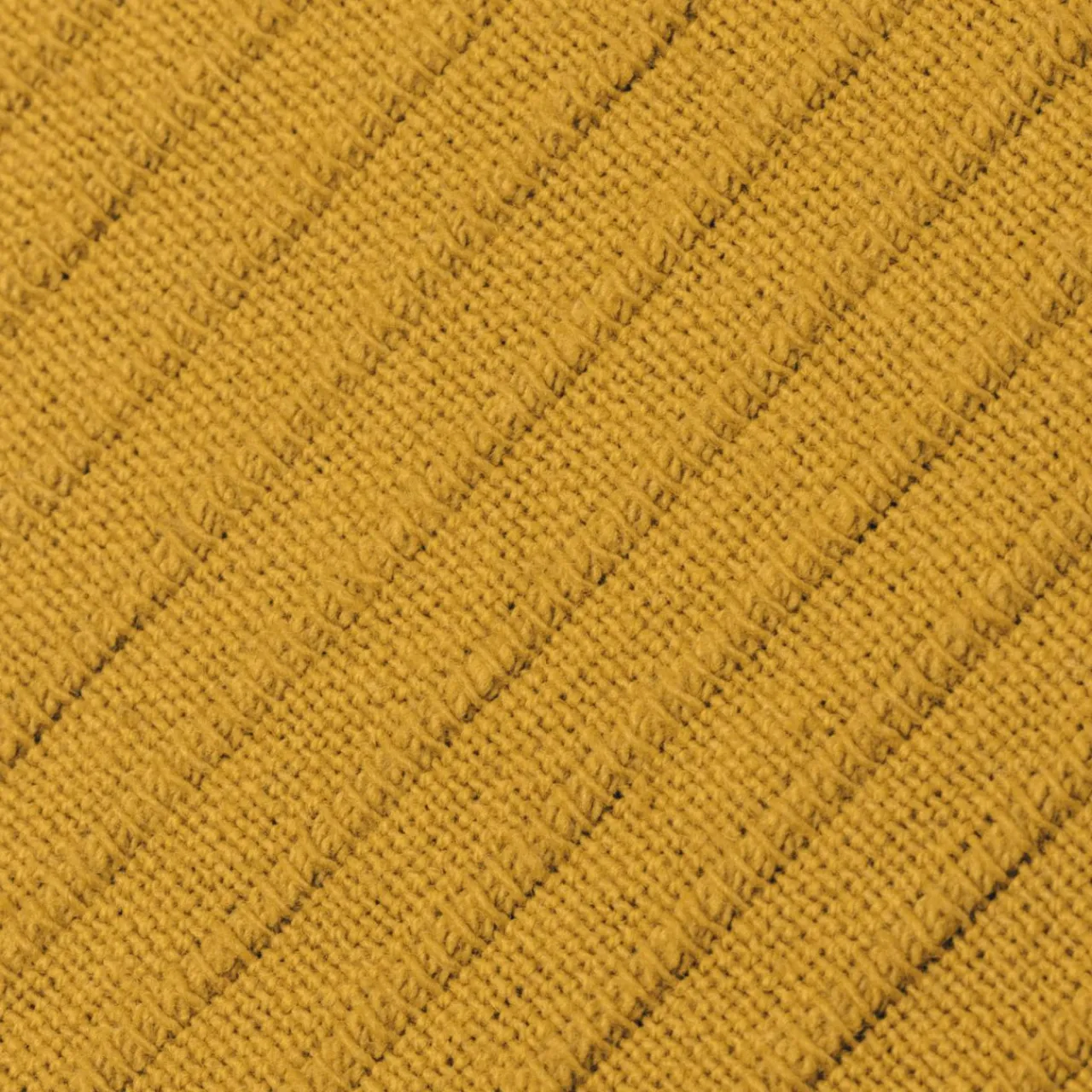 Coussin Et Housse|EMINZA Housse de coussin rectangulaire coton tissé (30 x 50 cm) Léa Jaune safran