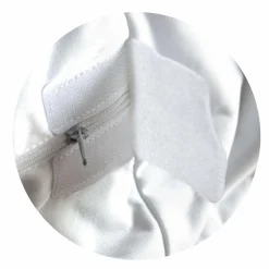 Protection De Literie|BLEU CALIN Housse de matelas intégrale anti-punaises de lit (160 x 200 cm) Ombeline he Blanc