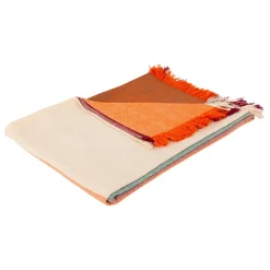 Couvre-Lit Et Édredon|Atmosphera, cru017dateur d'intu017drieur Jeté de lit coton (130 x 180 cm) Madras Multicolore