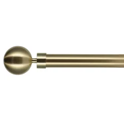 Tringle À Rideau, Barre Et Support|LUANCE Kit de tringle rideau extensible (L210 - L380 cm / D28 mm) Hera Or