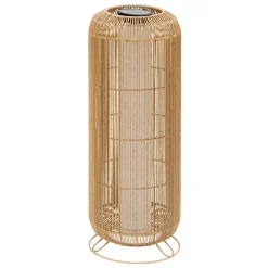 Luminaire Jardin|Eclairage Extérieur|Atmosphera, cru017dateur d'intu017drieur Lampadaire de jardin solaire en corde LED (H78 cm) Loise Beige Naturel