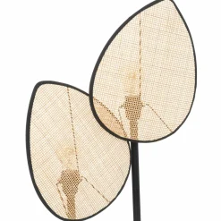 Lampadaire|ATMOSPHERA Lampadaire double en rotin (H143 cm) Olme Beige