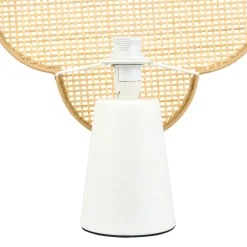 Lampe À Poser|OSTARIA Lampe à poser bambou (H36 cm) Faustine Beige