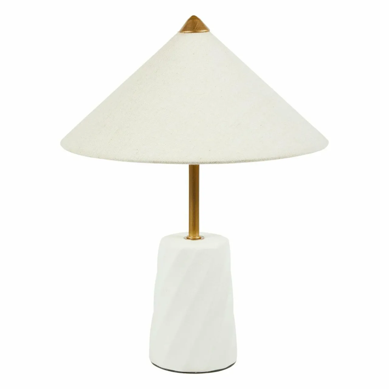 Lampe À Poser|OSTARIA Lampe à poser en céramique (H37 cm) Fiamma he Blanc