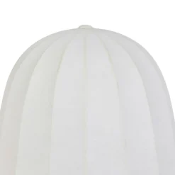 Lampe À Poser|OSTARIA Lampe à poser en Tissu et Métal (H19 cm) Marcel Marron