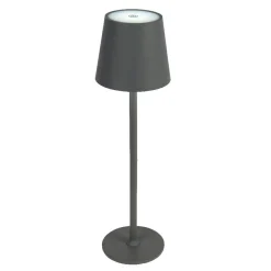 Luminaire Jardin|Eclairage Extérieur|#N/A Lampe de table sans fil rechargeable USB 48 LED (H37 cm) Brooklyn Gris