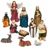 Personnages De Crèche|Feeric Lights & Christmas Les 11 petits santons (Hauteur 7 cm) de Sainte-Louise