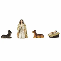 Personnages De Crèche|KAEMINGK Les 8 santons (Hauteur 15 cm) de Mario Or