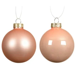 Boule De Noël|KAEMINGK Lot de 6 boules de Noël en verre (D80 mm) Boréal Pêche