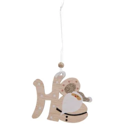 Décoration De Sapin|Feeric Lights & Christmas Lot de 4 flocons de Noël à suspendre (H10 cm) Natural Blanc