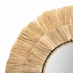 Miroir|ATMOSPHERA Lot de 3 miroirs (D20-30-40 cm) Alba Naturel