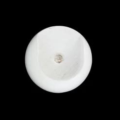 Tringle À Rideau, Barre Et Support|LUANCE Lot de 2 naissances tringle bois (L45 / D28 mm) Nils Blanc