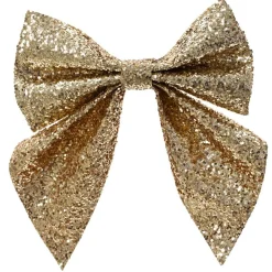 Décoration De Sapin|KAEMINGK Lot de 2 noeuds (H12 cm) Chic Or