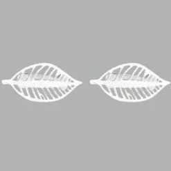 Embrasse, Pince Et Anneaux|LUANCE Lot de 2 pinces rideau pivotantes Stockholm Blanc