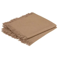Serviette De Table|ATMOSPHERA Lot de 2 serviettes coton (40 x 40 cm) Maha Beige