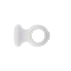 Tringle Plafond|Tringle À Rideau, Barre Et Support|LUANCE Lot de 2 supports plafond bois (L50 / D28 mm) Nils Blanc