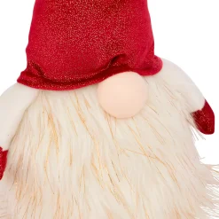 Père Noël, Animaux Et Personnage|Déco Et Objet Lumineux|JJA Lutin lumineux à piles (H40 cm) Rémi et bonnet Rouge