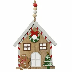 Décoration De Sapin|KAEMINGK Maison Mr Pain d'épice à suspendre (H17 cm) Multicolore