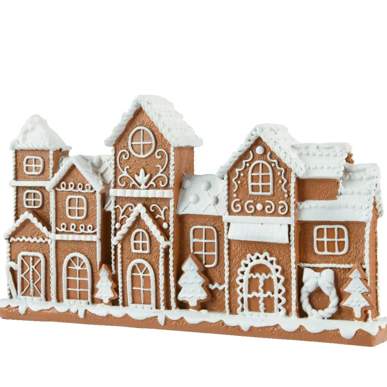 Déco Et Objet De Noël|KAEMINGK Maisons décoratives (H16 cm) Village délice Crème Marron