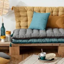 Coussin De Sol|ATMOSPHERA Matelas de sol (60 x 120 cm) Otto Bleu canard