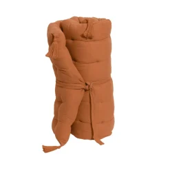 Coussin De Sol|EMINZA Matelas de sol gaze de coton (60 x 120 cm) Gaïa Abricot