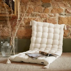 Coussin De Sol|EMINZA Matelas de sol gaze de coton (60 x 120 cm) Gaïa pampa Beige