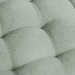 Coussin De Sol|EMINZA Matelas de sol gaze de coton (60 x 120 cm) Gaïa Vert Eucalyptus