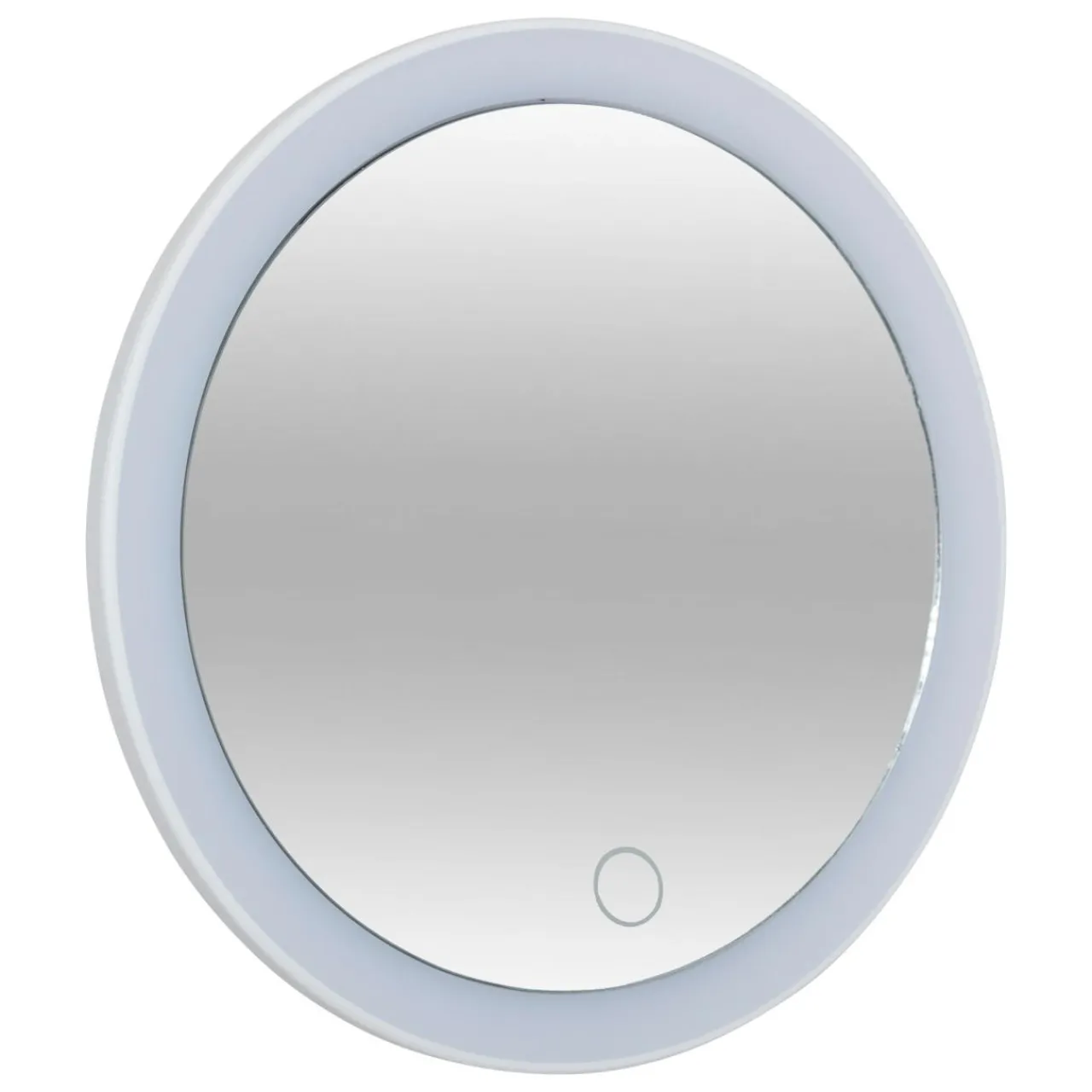 Accessoire Salle De Bain|5 Five Simply Smart Miroir grossissant à poser LED (D18,3 cm) Nota Blanc