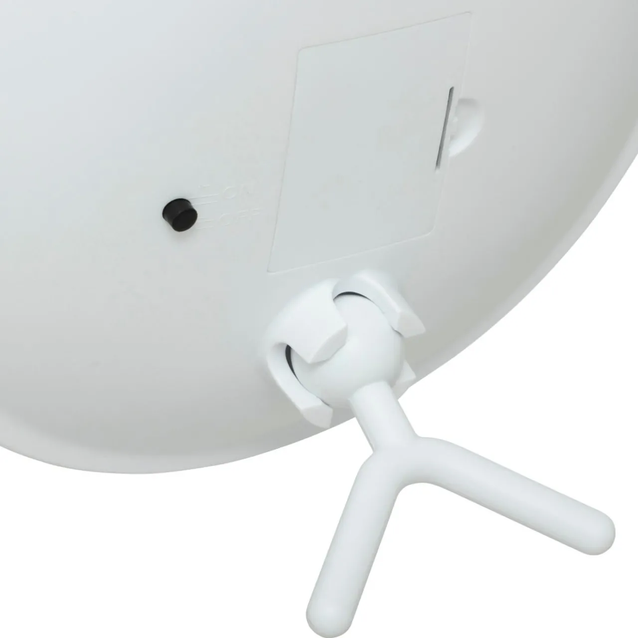 Accessoire Salle De Bain|5 Five Simply Smart Miroir grossissant à poser LED (D18,3 cm) Nota Blanc