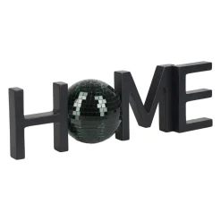 Objet Déco|OSTARIA Mot à poser en Bois Home Noir