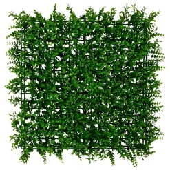 Plante Artificielle|Toile, Cadre, Déco Murale|Atmosphera, cru017dateur d'intu017drieur Mur végétal carré (50 x 50 cm) Izy Vert