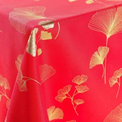Nappe De Table|DOUCEUR D'INTERIEUR Nappe rectangulaire (150 x 240 cm) Bloomy Rouge