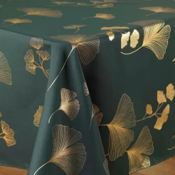 Nappe De Table|DOUCEUR D'INTERIEUR Nappe rectangulaire (150 x 300 cm) Bloomy Vert