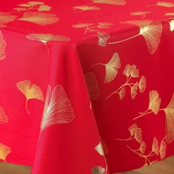 Nappe De Table|DOUCEUR D'INTERIEUR Nappe rectangulaire (150 x 300 cm) Bloomy Rouge