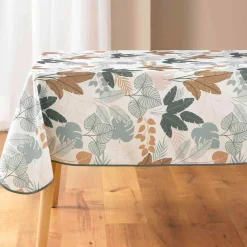 Nappe De Table|douceur d'intu017drieur Nappe rectangulaire antitache (150 x 240 cm) Fidji e Vert