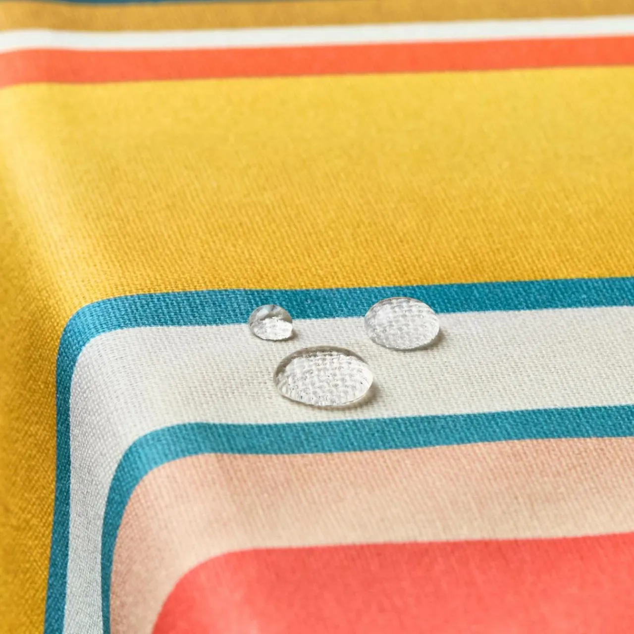 Nappe De Table|EMINZA Nappe rectangulaire coton enduit (150 x 350 cm) Bonifacio Multicolore