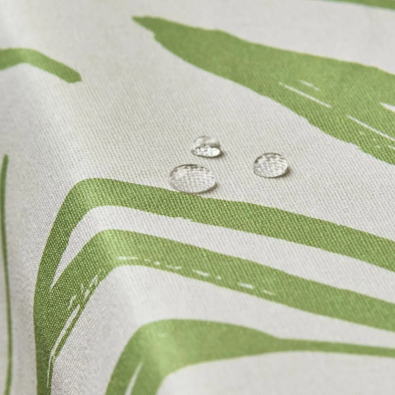 Nappe De Table|EMINZA Nappe rectangulaire coton enduit (150 x 350 cm) Galice Vert Eucalyptus