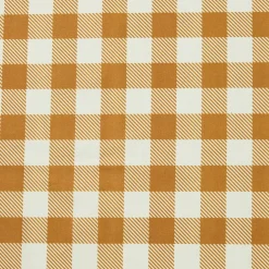 Nappe De Table|EMINZA Nappe rectangulaire coton enduit (150 x 250 cm) Vichy Jaune moutarde